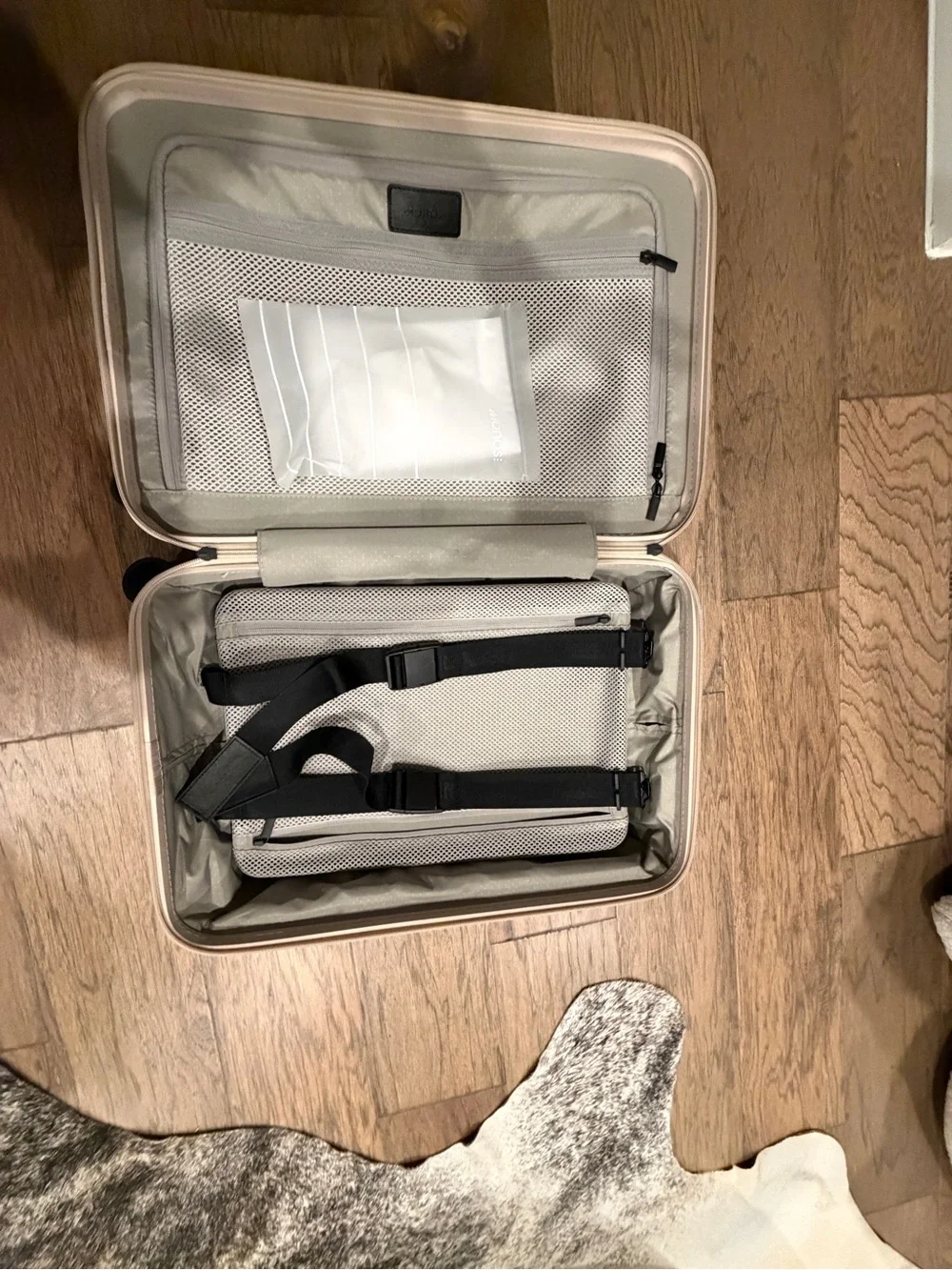 Monos Carry-On Suitcase in desert Taupe
